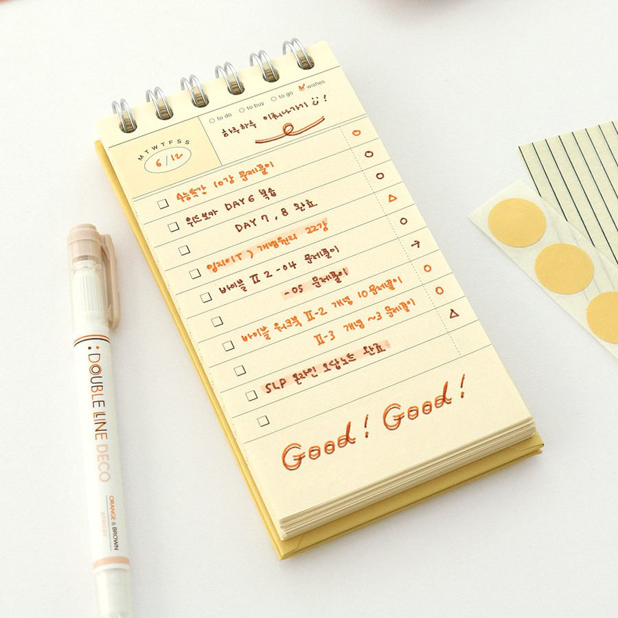 Lake - Iconic Dual Line Double Ended Color Pen Set